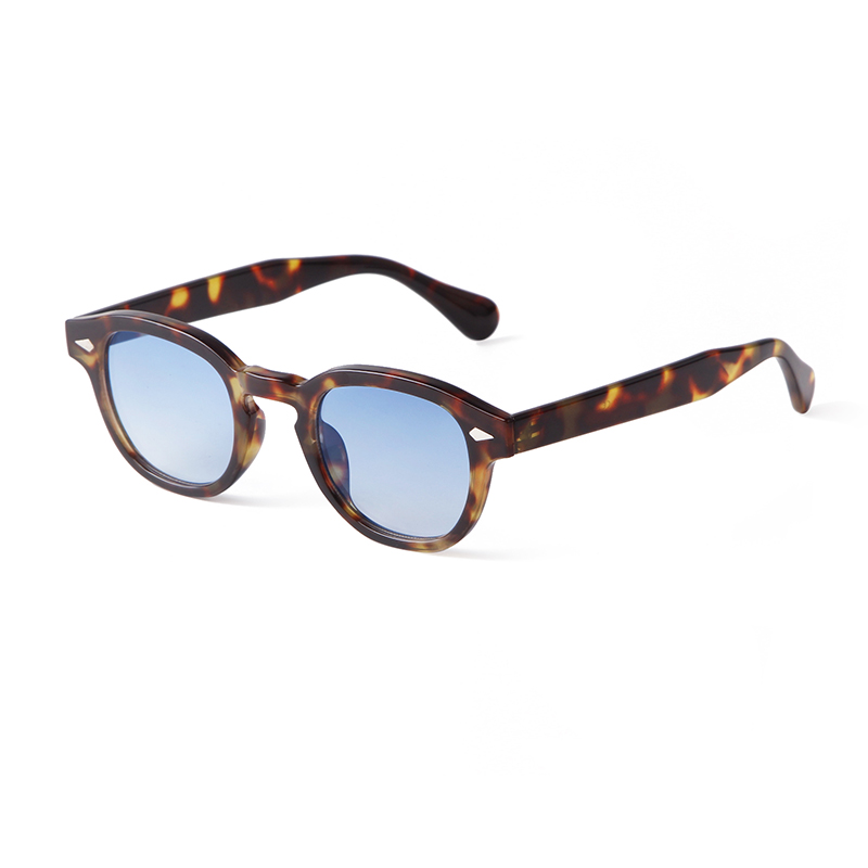 Yellow Streetwear Brand - Gafas de Sol Redondas Vintage con