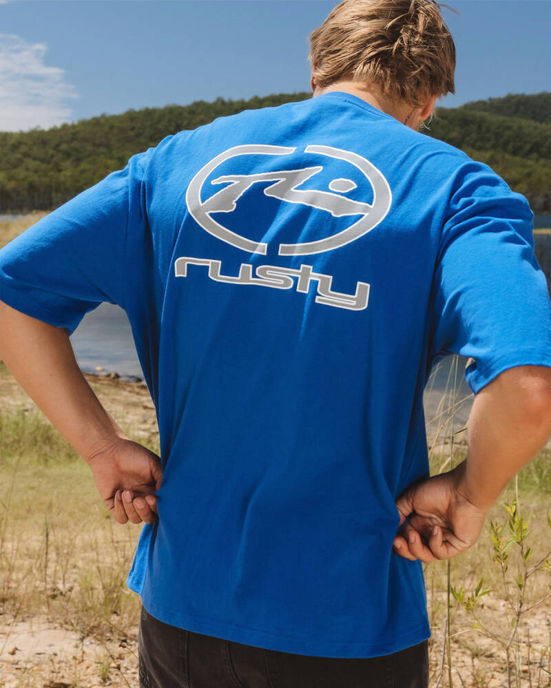 Streetwear Brand Fonts - Camiseta Retro Ovalada con Estampado Techwear,