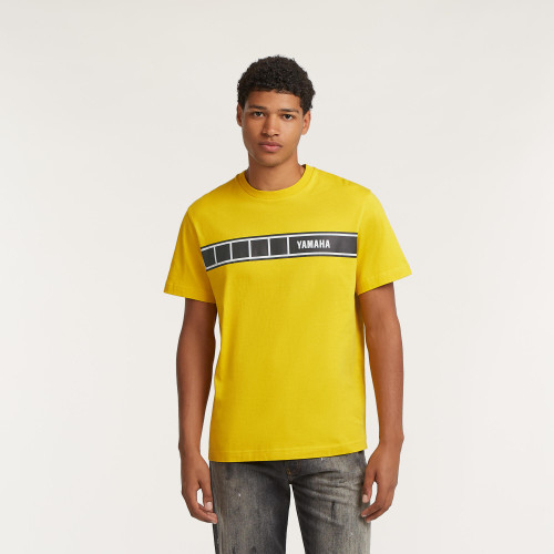 Yellow Streetwear Brand - Camiseta amarilla Retro YAMAHA de marca