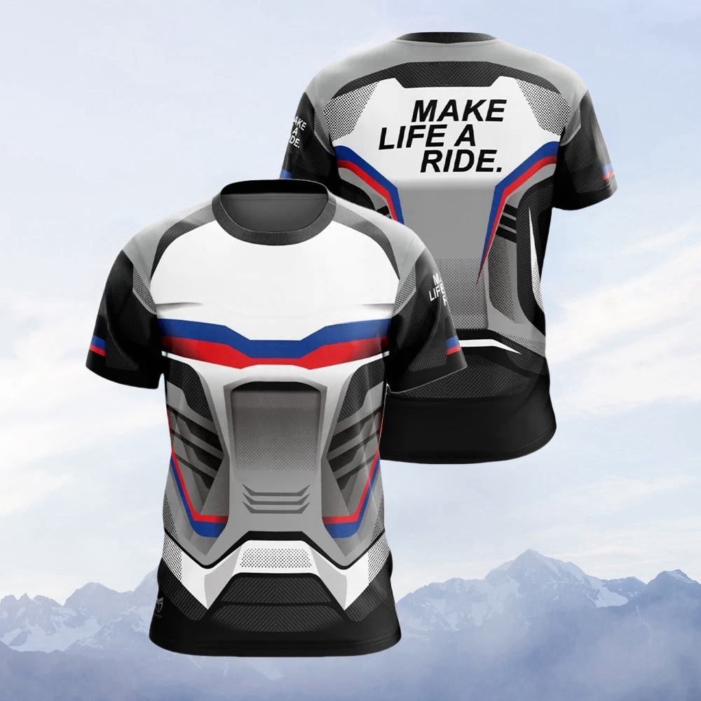 Camiseta Deportiva de Motocicl - Streetwear Brand Jersey reseña y precio