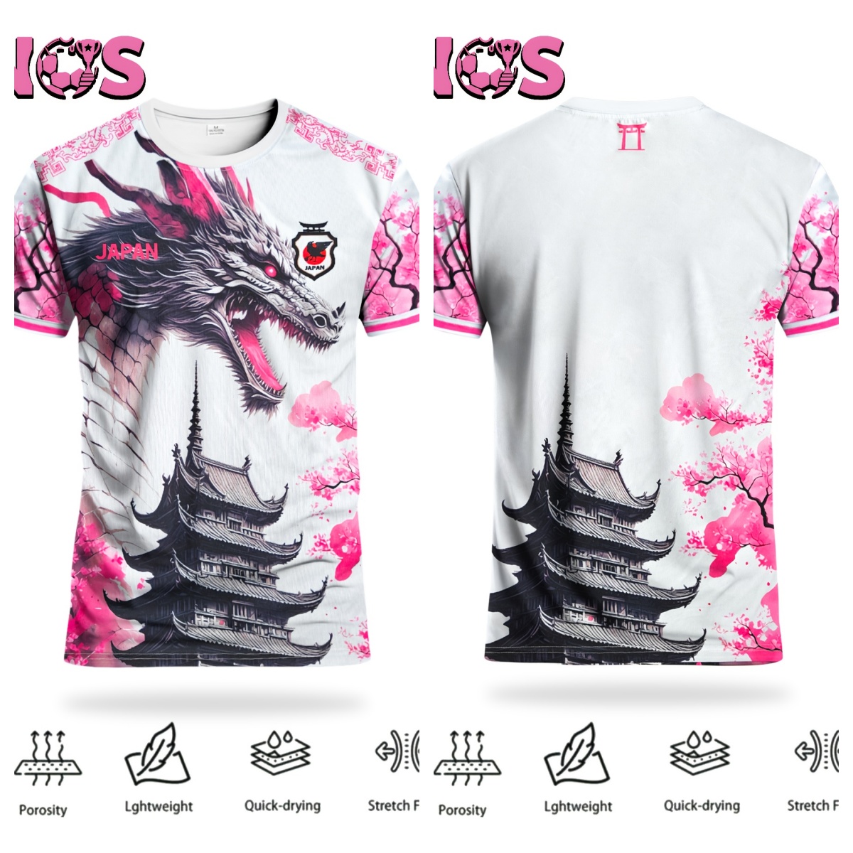 Camiseta de Fútbol Japonesa de - Streetwear Brand Jersey reseña y precio