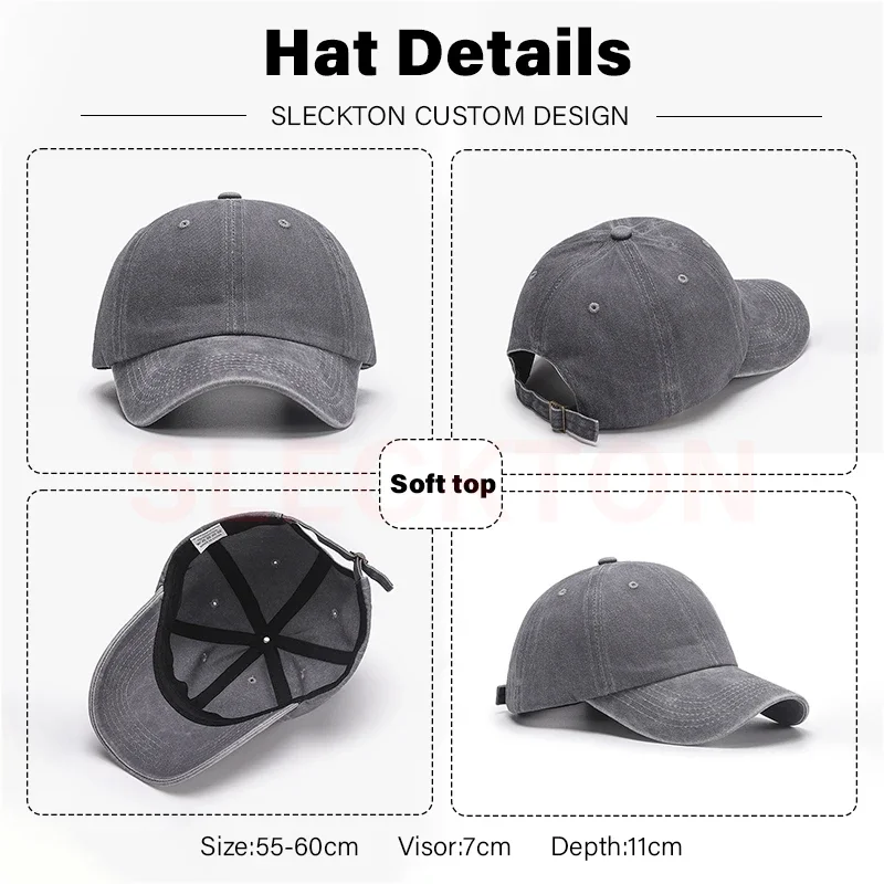 SLECKTON Gorra de béisbol retr - Stussy Bucket Hat reseña y precio